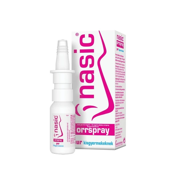 Nasic Pur 0,5 mg+50 mg/ml old.orrspray kisgyermekeknek (10ml)