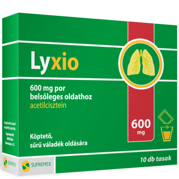 Lyxio 600 mg por belsőleges oldathoz (10x)