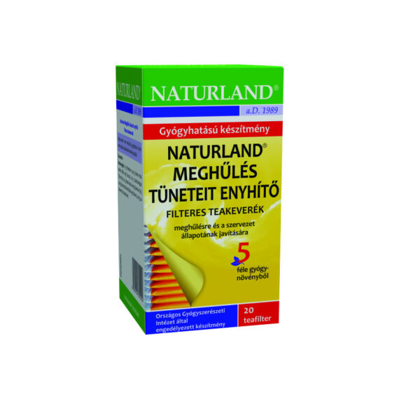 Naturland meghűlés elleni tea filteres (20x)