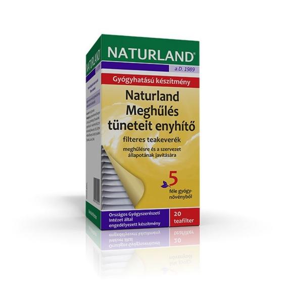 Naturland meghűlés elleni tea filteres (20x)