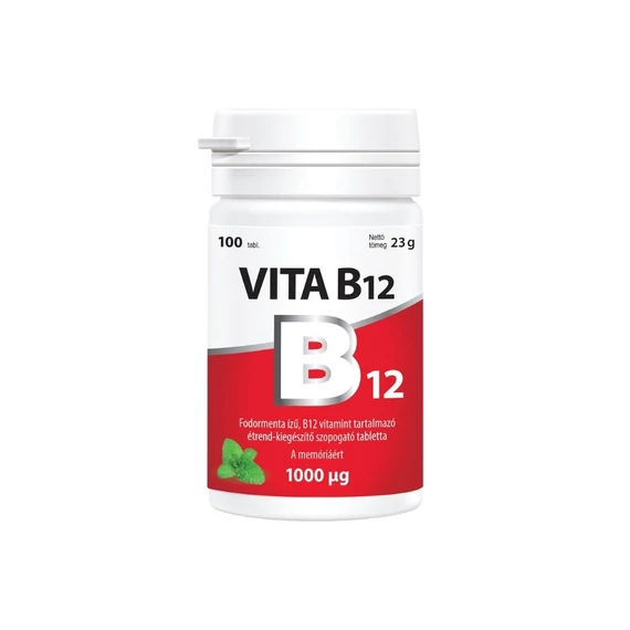 Vita B12 1000 mcg tabletta VITABALANS (100x)
