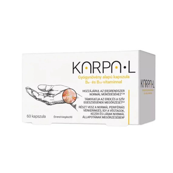 Karpa-L gyógynövénytartalmú kapszula (60x)