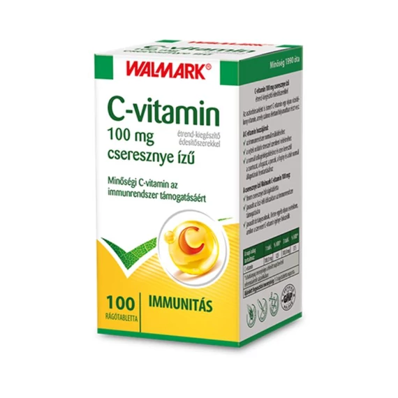 Walmark C-vitamin 100 mg cseresznye ízű rágótabl. (100x)