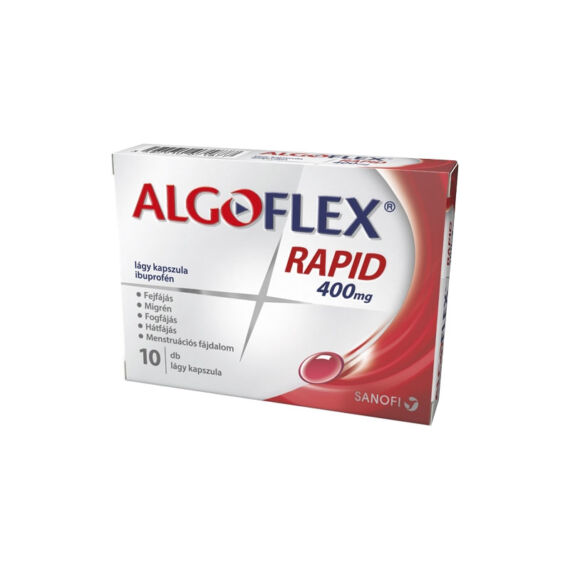 Algoflex Rapid 400 mg lágy kapszula (10x)
