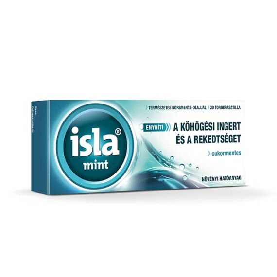 Isla-Mint szopogató tabletta (30x)