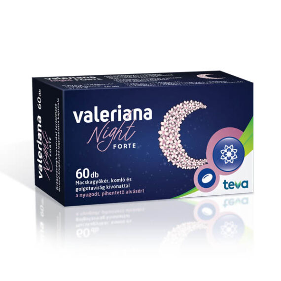 Valeriana Night Forte étrkieg. kapszula (60x)