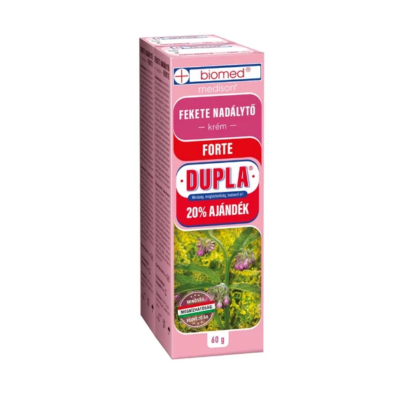 Biomed Feketenadálytő krém Forte DUO (60+60g)