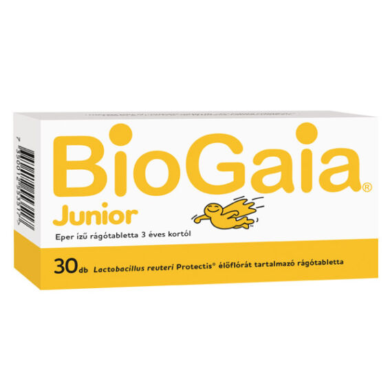 BioGaia Protectis Junior étrendkieg. rágótabl. epe (30x)