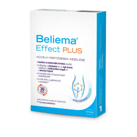 Beliema Effect Plus hüvelytabletta (7x)