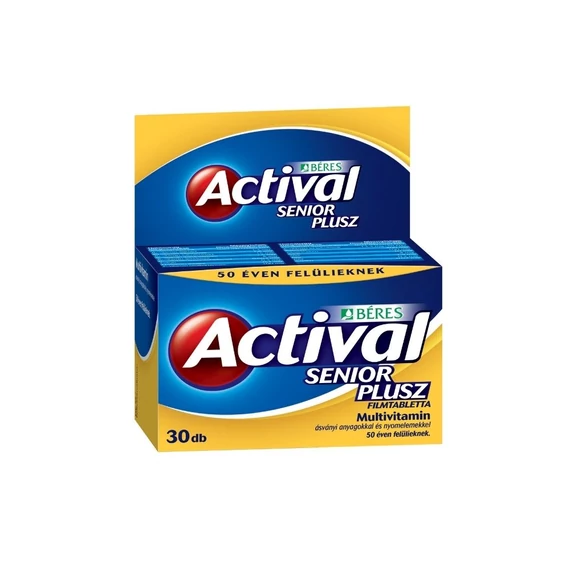 Actival Senior Plusz filmtabletta (30x hdpe tartályban)
