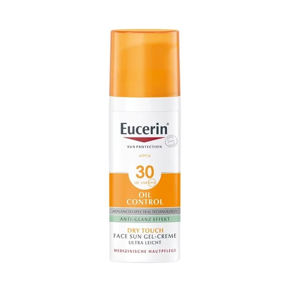 Eucerin Sun Oil Control napozó gél-krém arcra SPF30 (50ml)