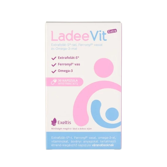Exeltis LadeeVit  Extra étrend-kiegészítő kapszula várandósoknak (30x)