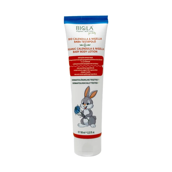 BIOLA Bio calendula nigella baba testápoló (100ml)