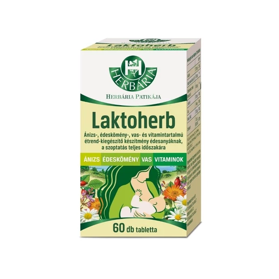 Laktoherb tejelválasztást serkentő filt.tea borít. (20x)
