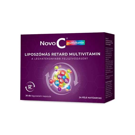 Novo C Multivitamin liposzómás retard lágyzsel.kap (30x)