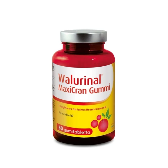 Walurinal MaxiCran Gummi étrendkiegészítő gumitabletta (60x)