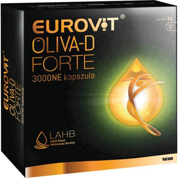 Eurovit Oliva-D 3000NE Forte kapszula (60x)
