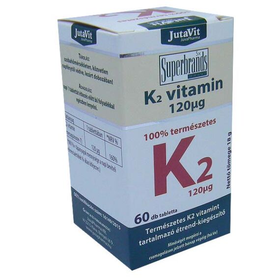 Jutavit K2 vitamin 120 mcg tabletta (60x)