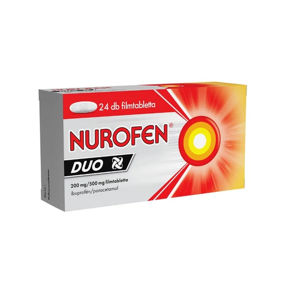 Nurofen DUO 200 mg/500 mg filmtabletta (24x)