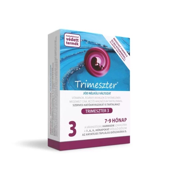 Trimeszter 3 jódmentes tabletta várandósoknak (60x)
