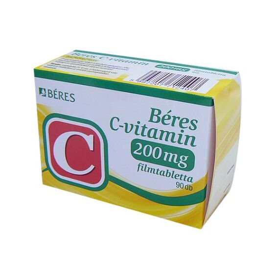 Béres C-vitamin 200 mg filmtabletta (90x)