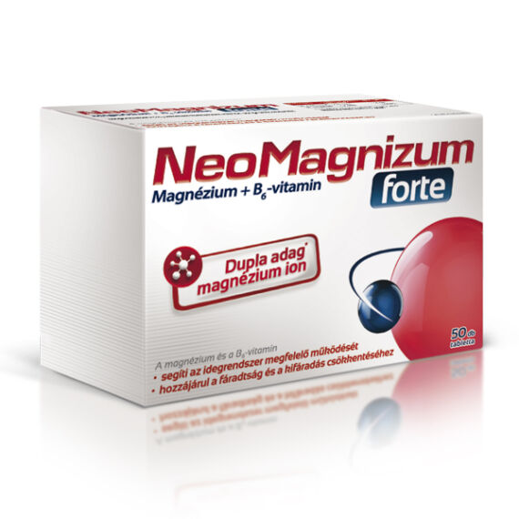 NeoMagnizum Forte magnézium tabletta (50x)