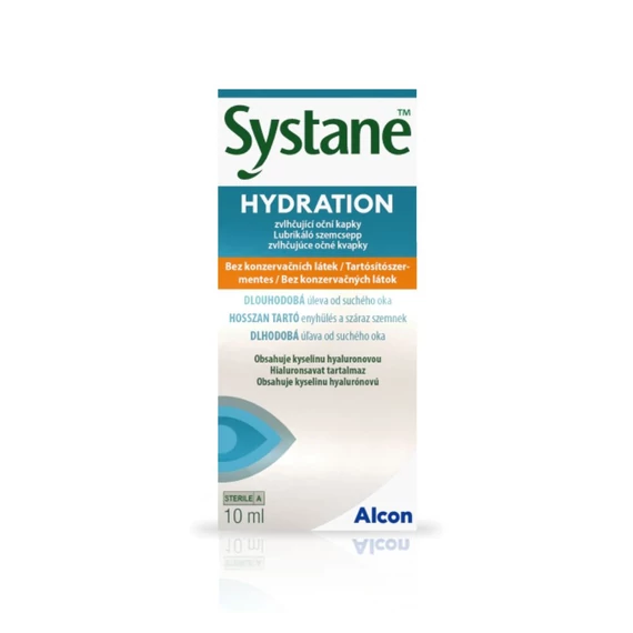 Systane Hydration tartósítószer mentes szemcsepp (10ml)