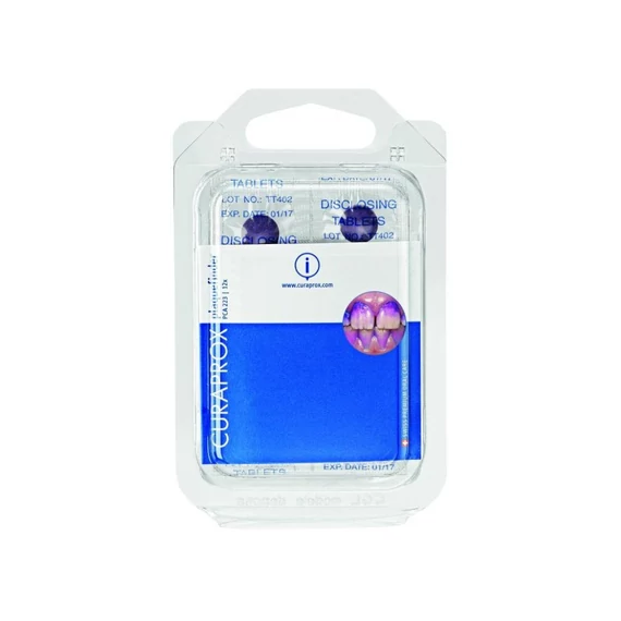 Curasept plakkfestő tabletta (12x)