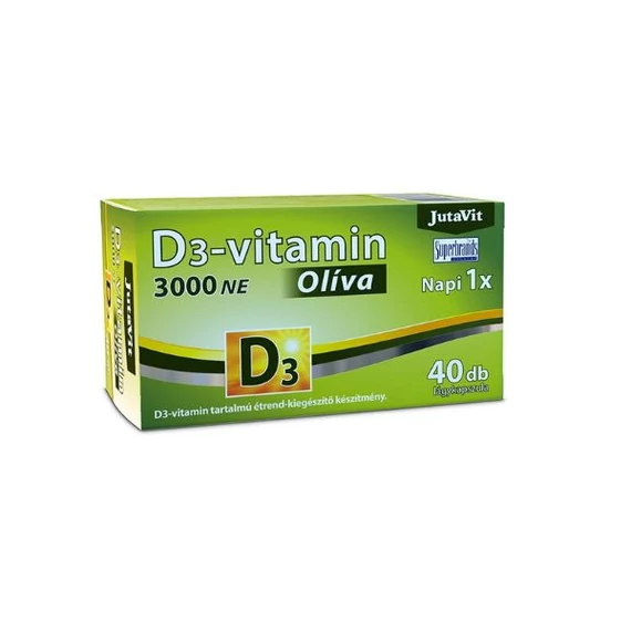 Jutavit D3-vitamin 3000NE Olíva kapszula (40x)