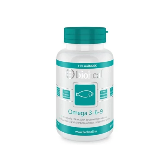 Bioheal Omega-3,6,9 lágy kapszula (100x)