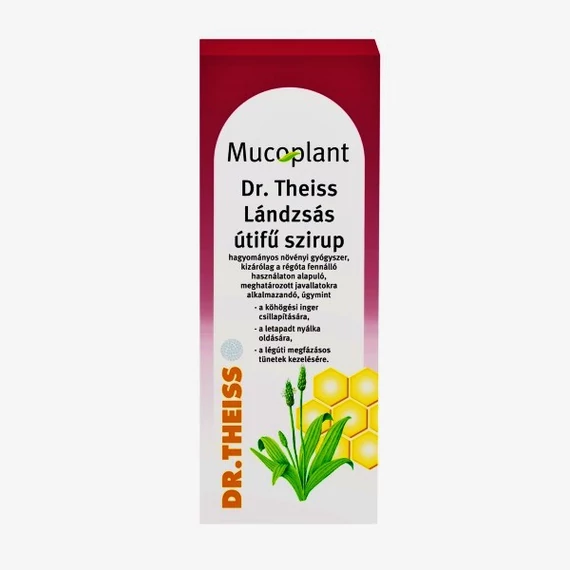 Mucoplant Dr.Theiss lándzsás útifű szirup GYÓGYSZ. (100ml)