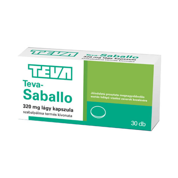 Teva-Saballo 320 mg lágy kapszula (régi név:Saball (30x)