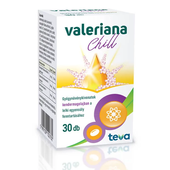 Valeriana Chill gyógynöv.kivonatos lágy kapszula (30x)