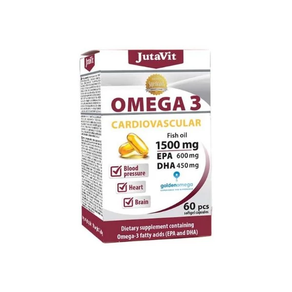 Jutavit Cardiovasc omega3 1500mg kapszula (60x)