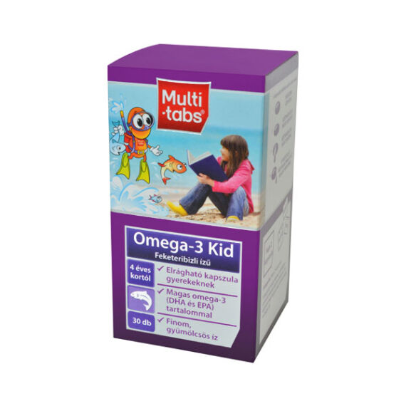 Multi-Tabs Kid Omega-3 halolaj kapszula (30x)