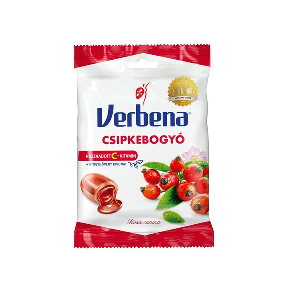 Verbena cukorka csipkebogyó (60g)
