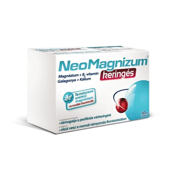 NeoMagnizum keringés magnézium galagonya tabletta (50x)