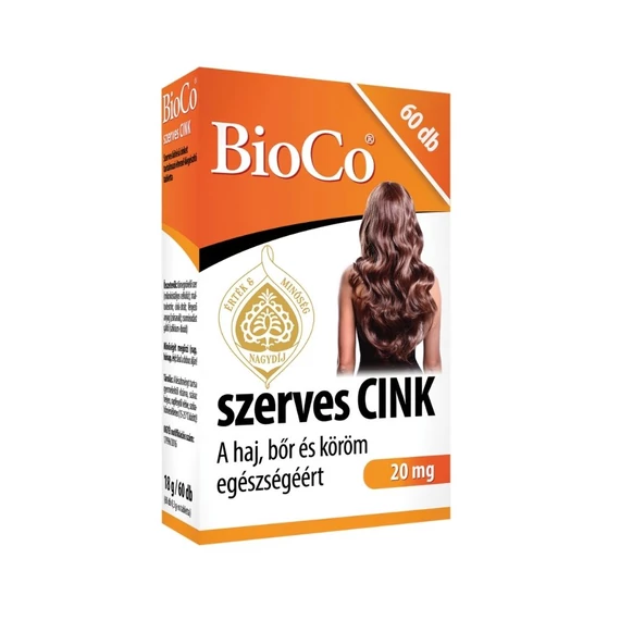 BioCo Szerves Cink tabletta (60x)