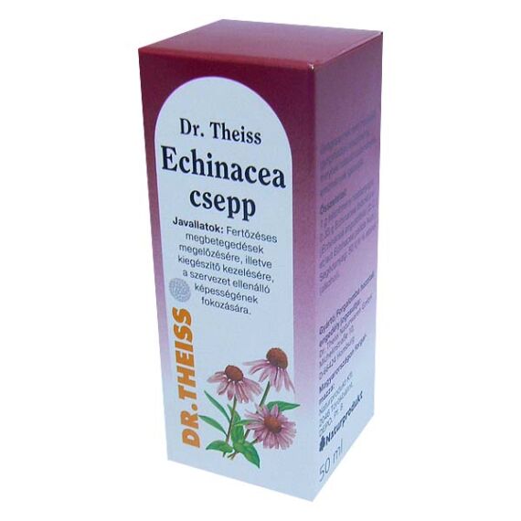 Dr.Theiss Lándzsás útifű Echinacea C-vit foly.étre (100ml)