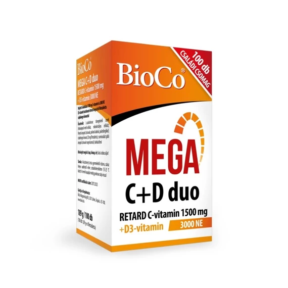 Bioco Mega C+D duo retard filmtabletta (100x)