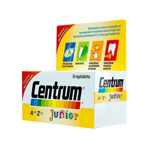 Centrum Junior A-Z-ig MPF rágótabletta (30x)