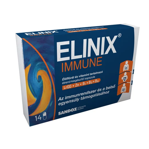 Elinix Immune étrendkiegészítő kapszula (14x)
