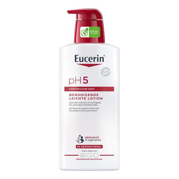 Eucerin pH5 testápoló könnyű hidratáló pumpás (400ml)