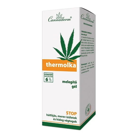 Cannaderm Thermolka gél melegítő (200ml)