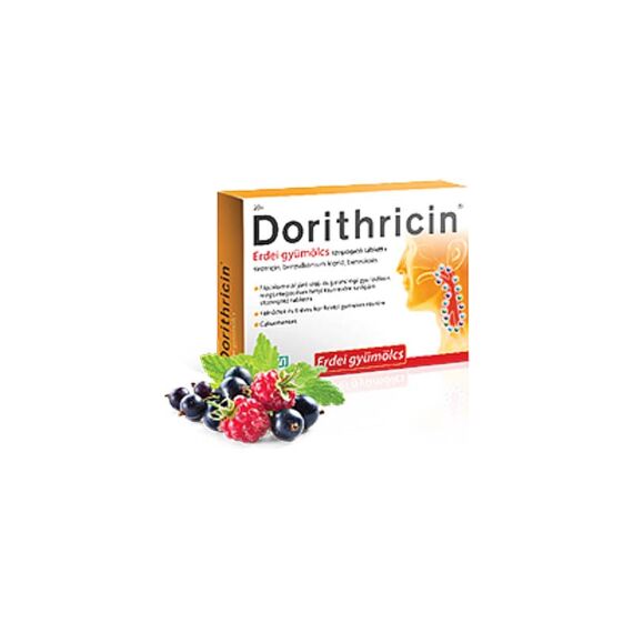 Dorithricin szopogató tabletta Erdei gyümölcs (20x)