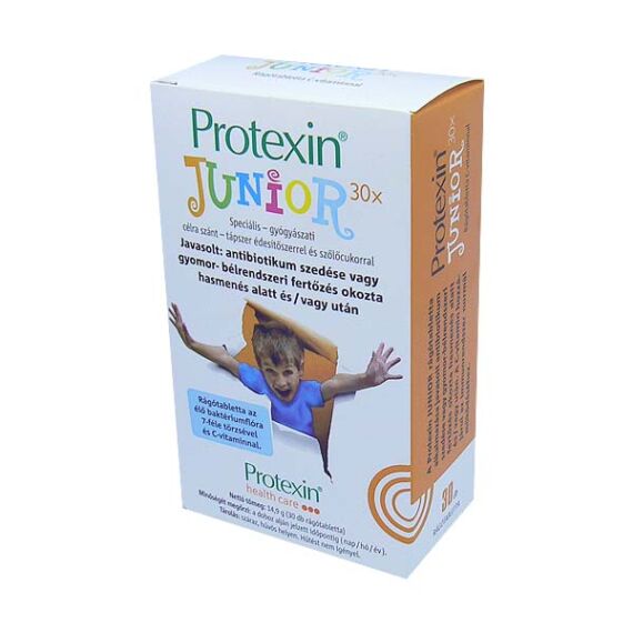 Protexin Junior +C rágótabletta (30x)