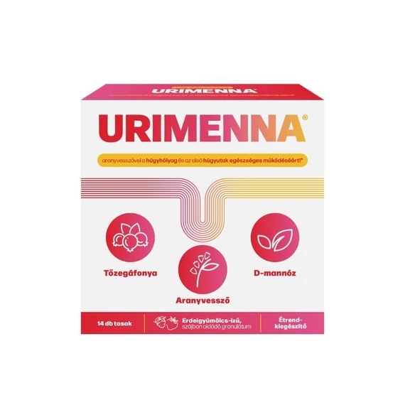 Urimenna aranyvesszővel szájban oldódó granulátum (14x)