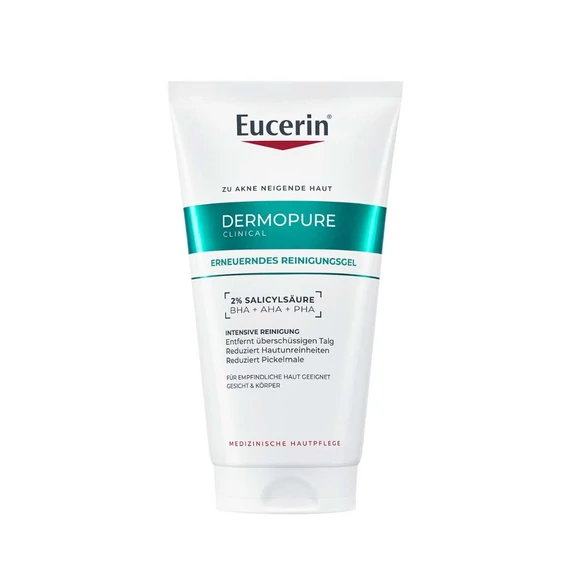 Eucerin Dermo Pure Clinical gél mélytisztító (150ml)
