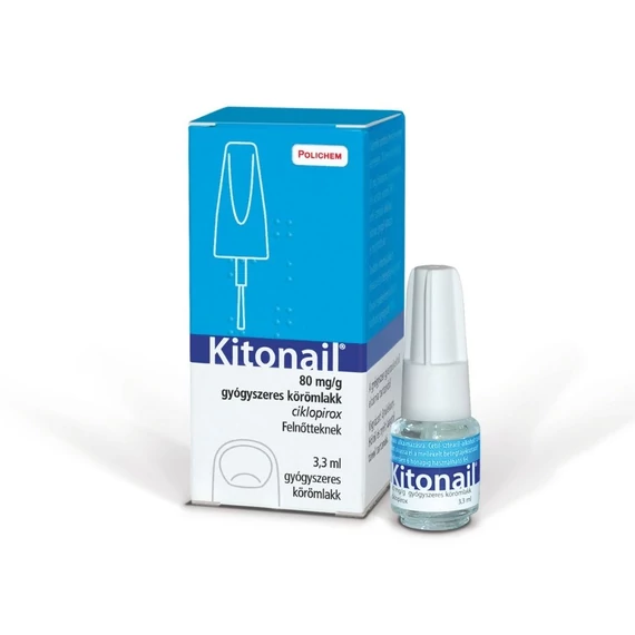 Kitonail 80mg/g gyógyszeres körömlakk (3,3ml)