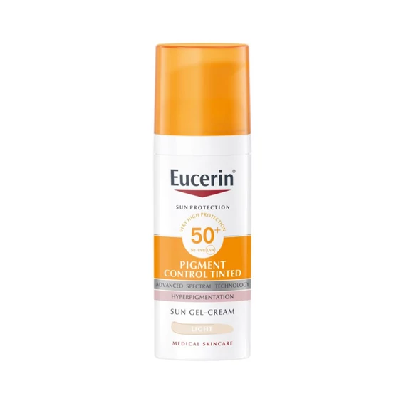 Eucerin Sun Pigment Control színezett napozókrém arcra light SPF50+ (50ml)